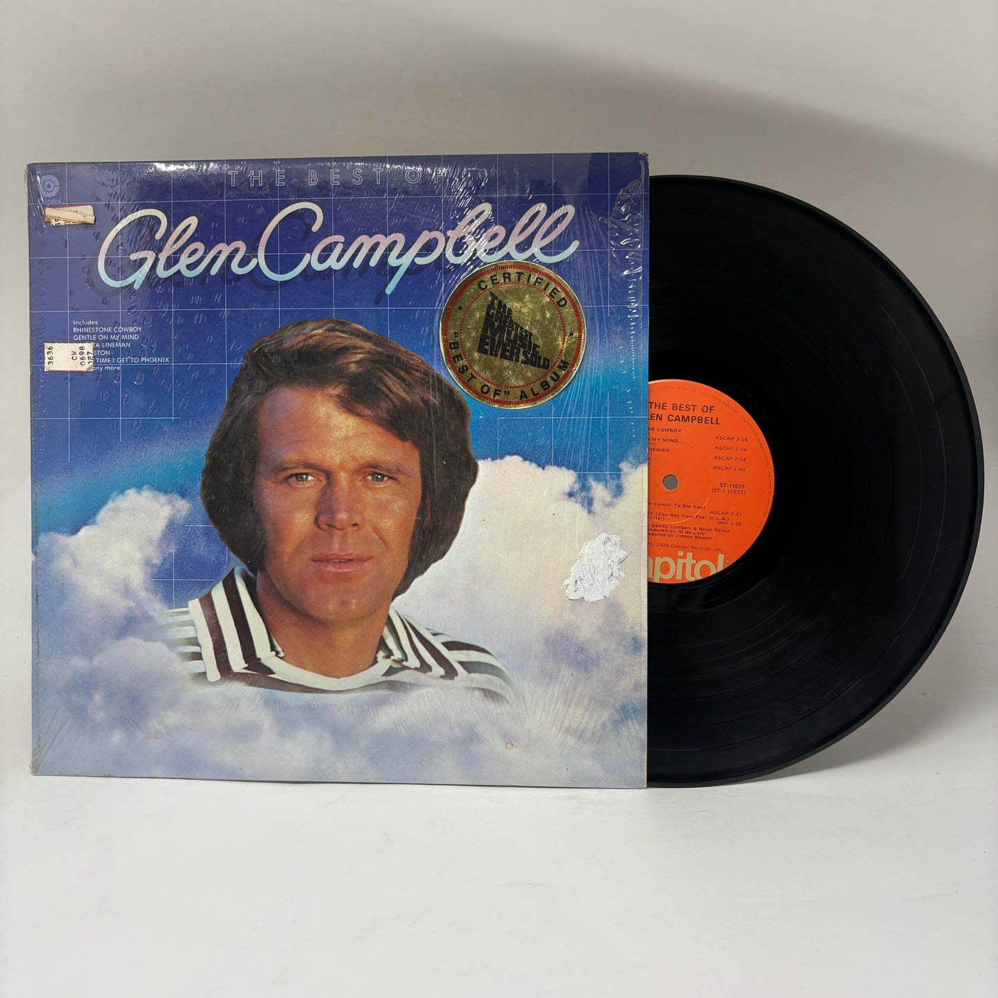 Glen Campbell : The Best Of Glen Campbell (LP,Compilation)