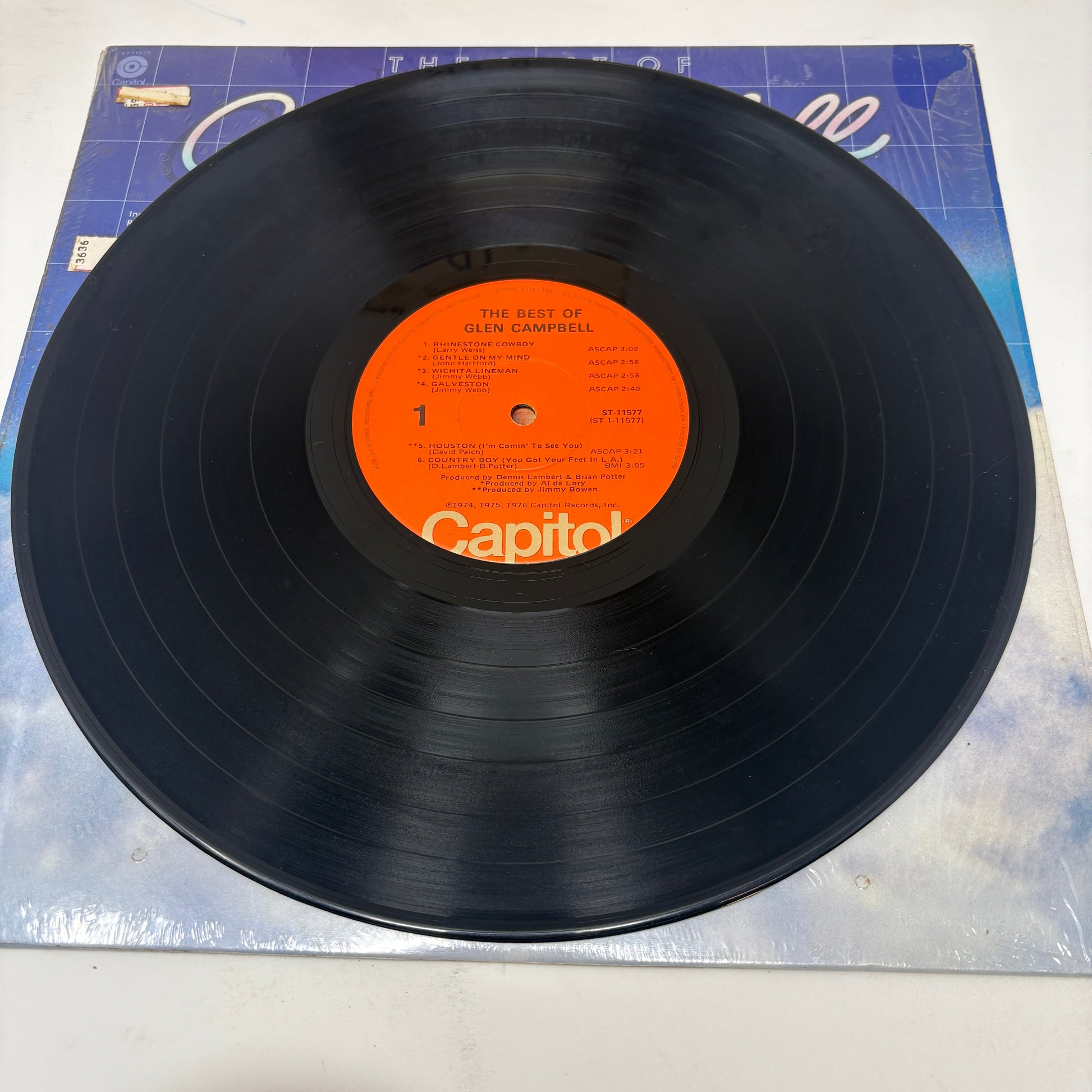 Glen Campbell : The Best Of Glen Campbell (LP,Compilation)