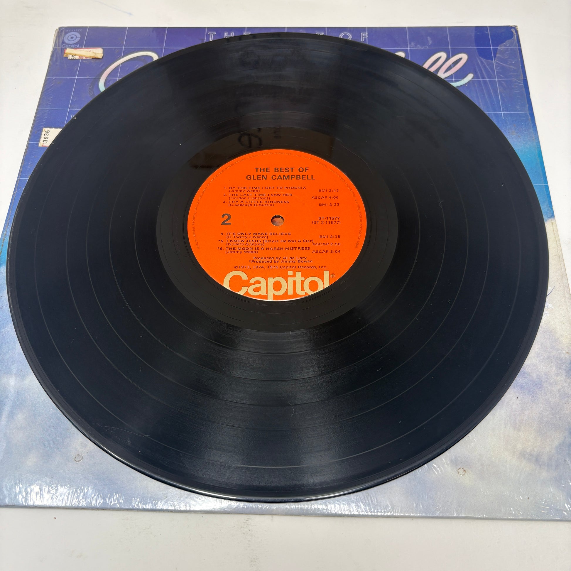 Glen Campbell : The Best Of Glen Campbell (LP,Compilation)