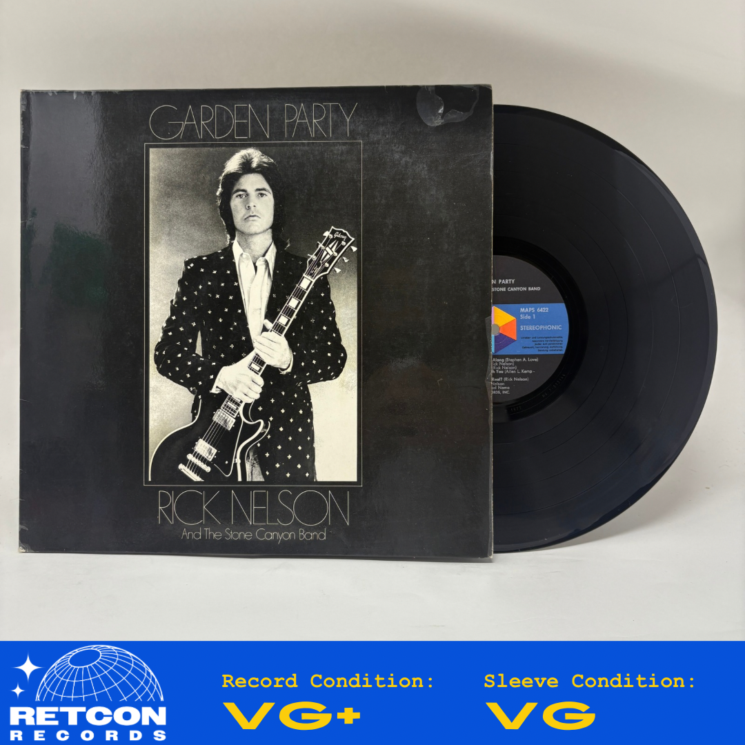 Rick Nelson & The Stone Canyon Band : Garden Party (LP,Album)