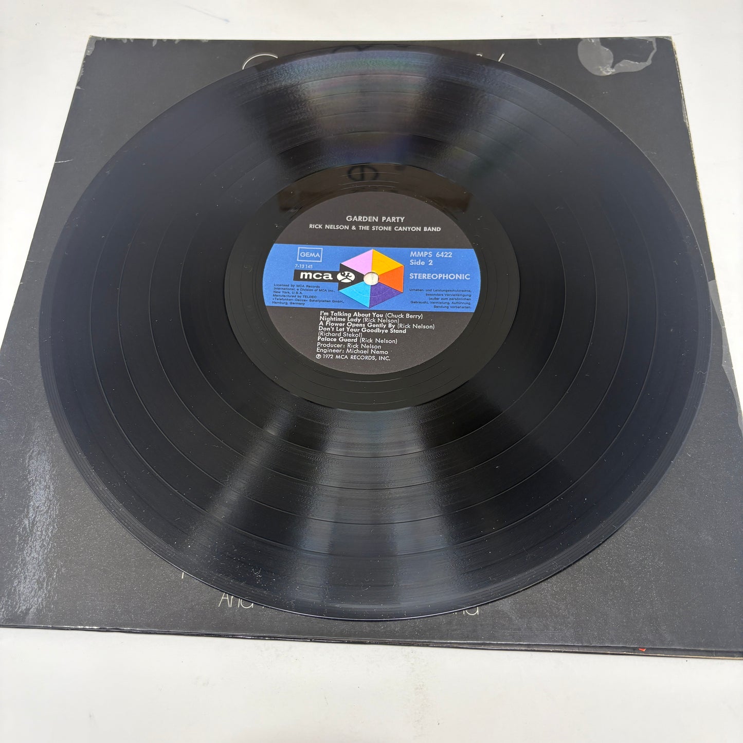 Rick Nelson & The Stone Canyon Band : Garden Party (LP,Album)