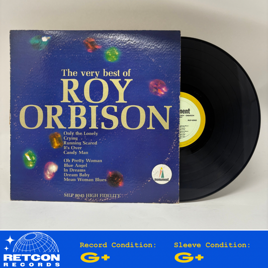 Roy Orbison : The Very Best Of Roy Orbison (LP,Compilation,Mono)