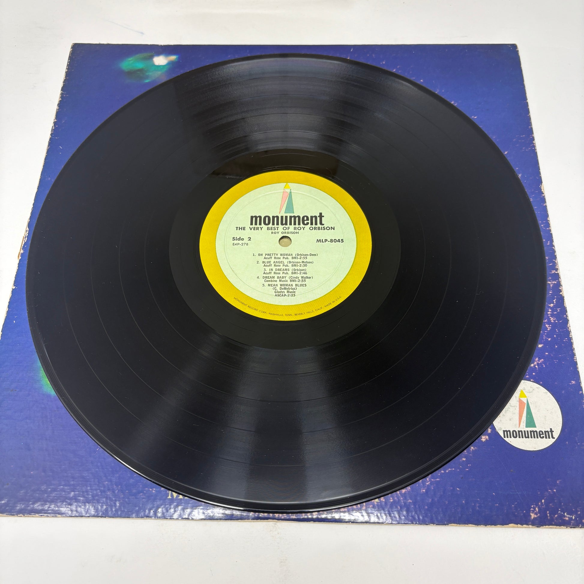 Roy Orbison : The Very Best Of Roy Orbison (LP,Compilation,Mono)