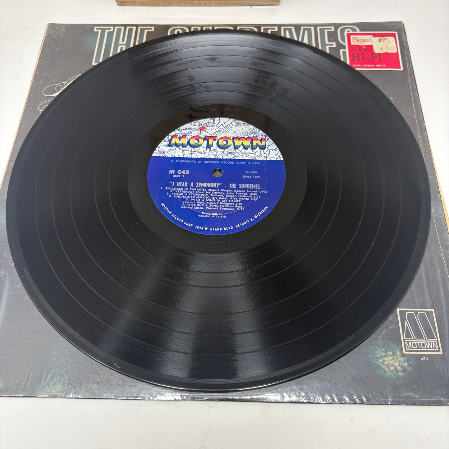 The Supremes : I Hear A Symphony (LP,Mono,Album)