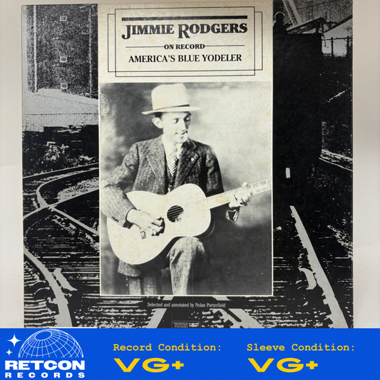 Jimmie Rodgers : On Record: America's Blue Yodeler (LP,Compilation)