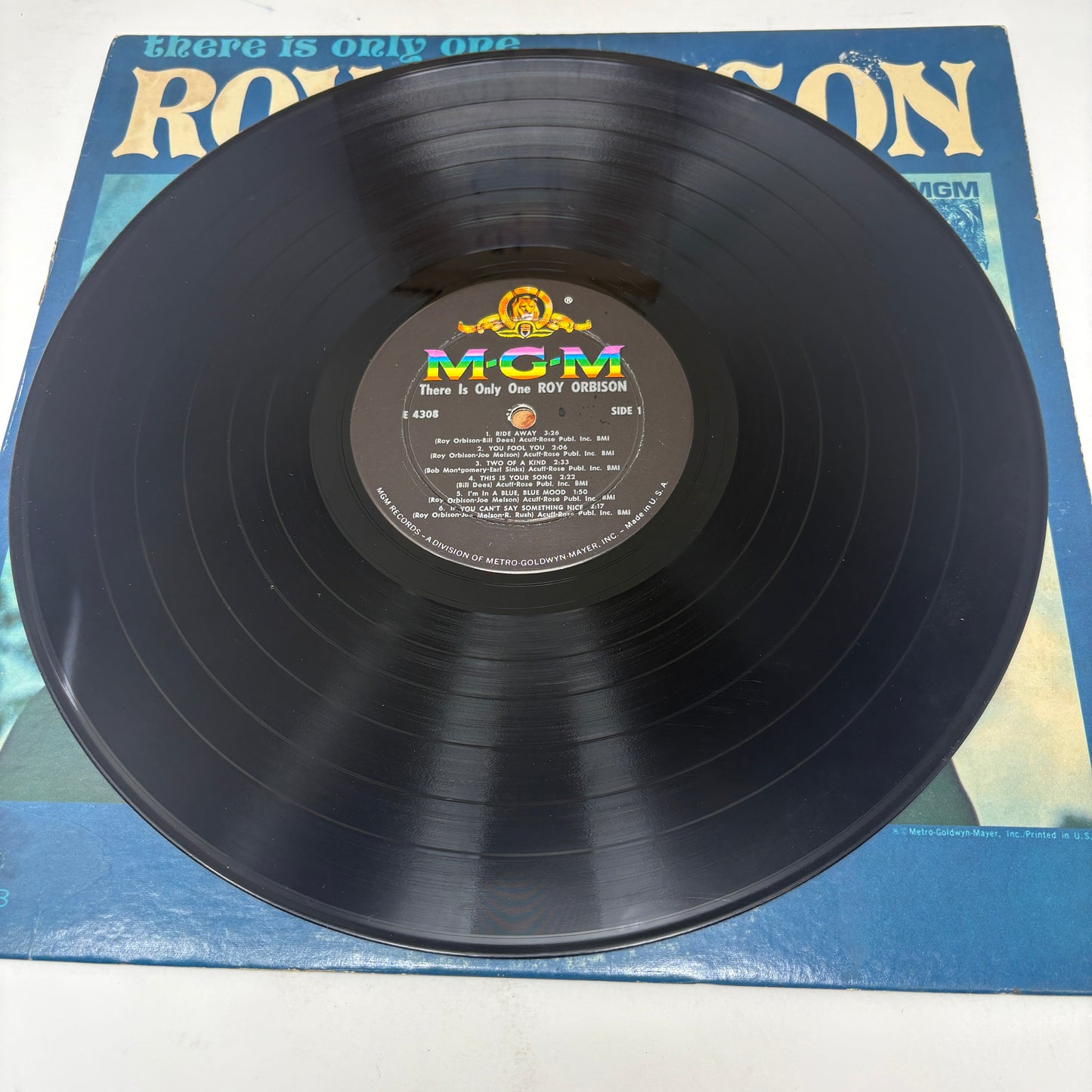 Roy Orbison : There Is Only One Roy Orbison (LP,Album,Mono)