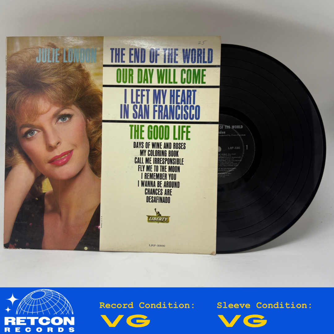 Julie London : The End Of The World (LP,Album,Mono)