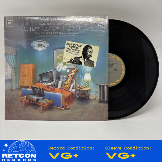 Jean-Pierre Rampal / Claude Bolling : Suite For Flute And Jazz Piano (LP,Album)