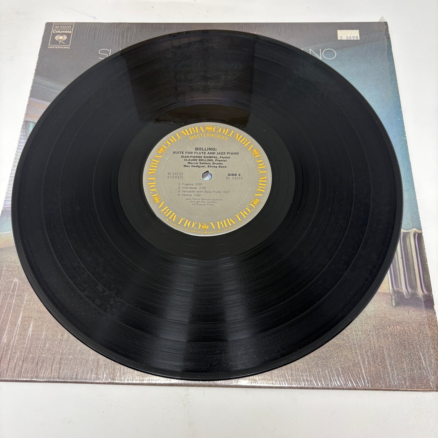 Jean-Pierre Rampal / Claude Bolling : Suite For Flute And Jazz Piano (LP,Album)