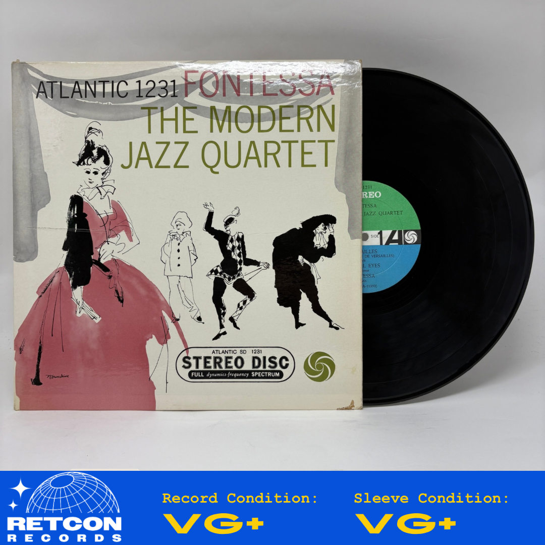 The Modern Jazz Quartet : Fontessa (LP,Album,Repress,Stereo)