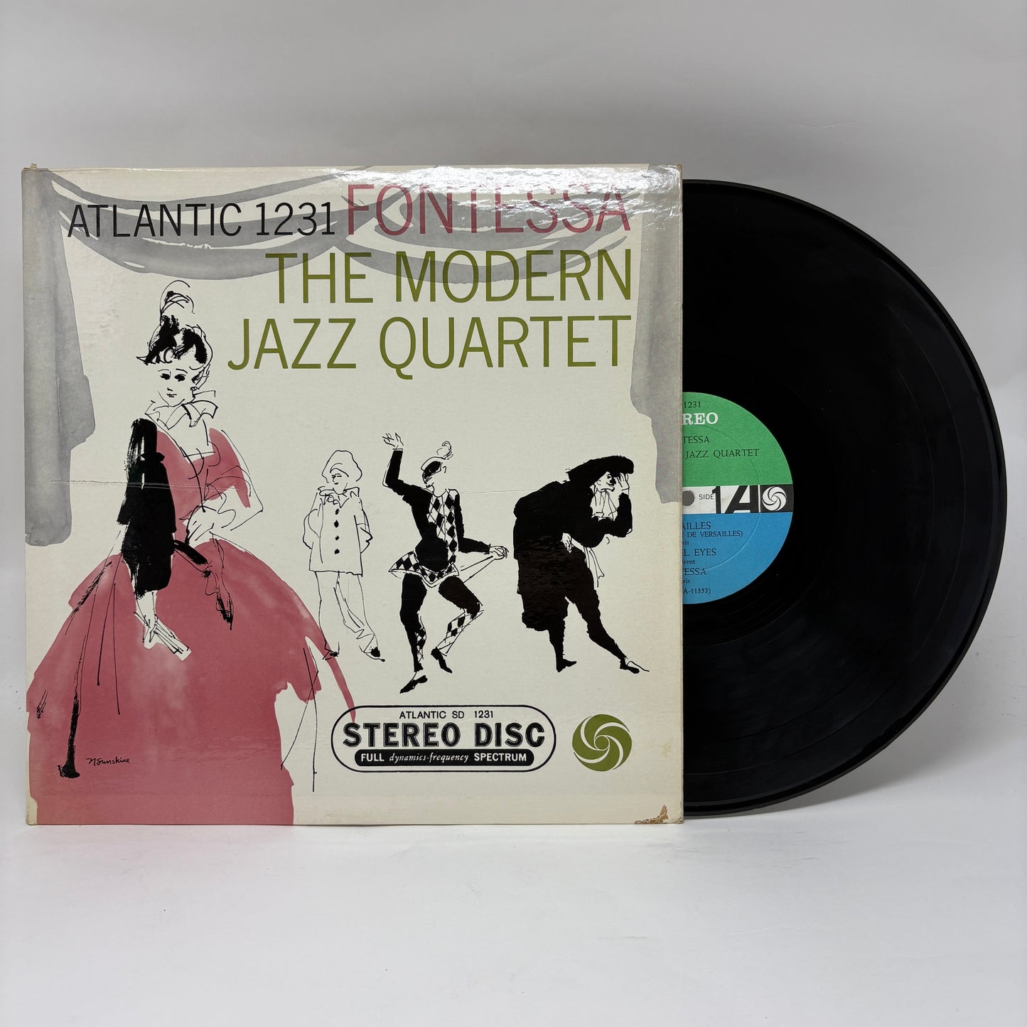 The Modern Jazz Quartet : Fontessa (LP,Album,Repress,Stereo)