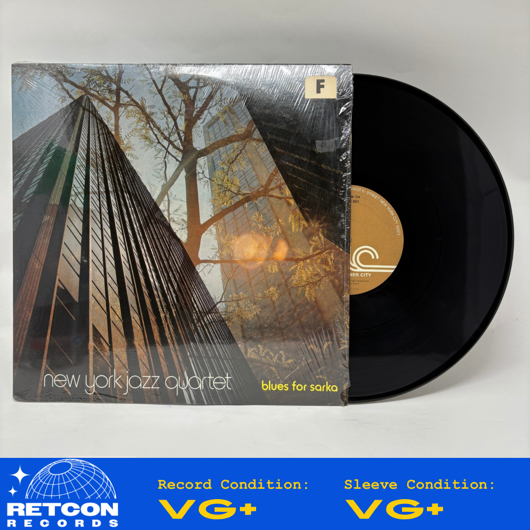 New York Jazz Quartet : Blues For Sarka (LP,Album)