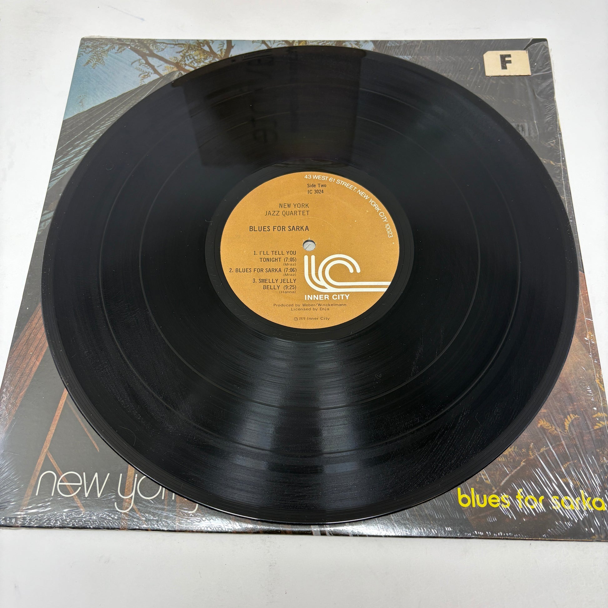 New York Jazz Quartet : Blues For Sarka (LP,Album)