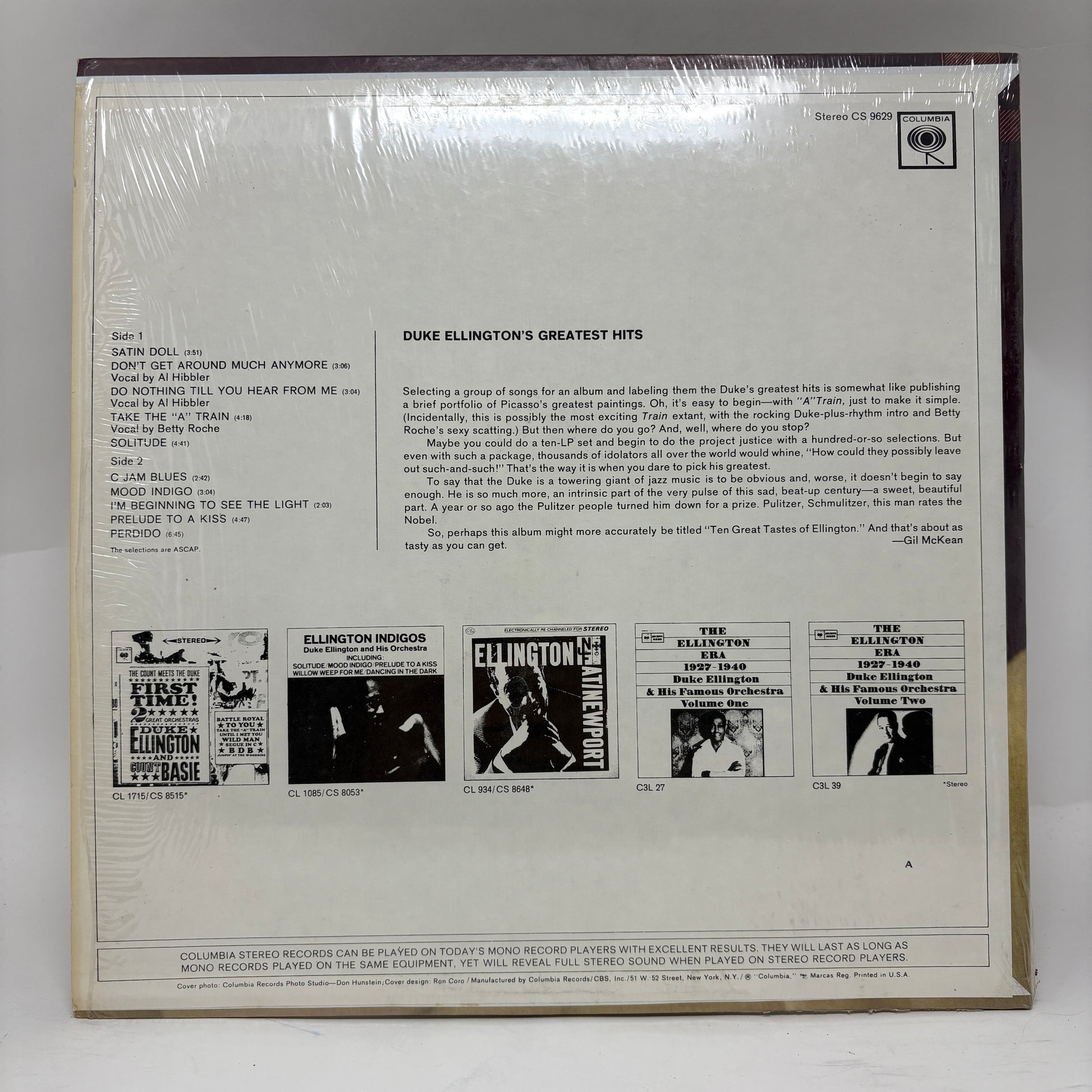 Duke Ellington : Duke Ellington's Greatest Hits (LP,Compilation)