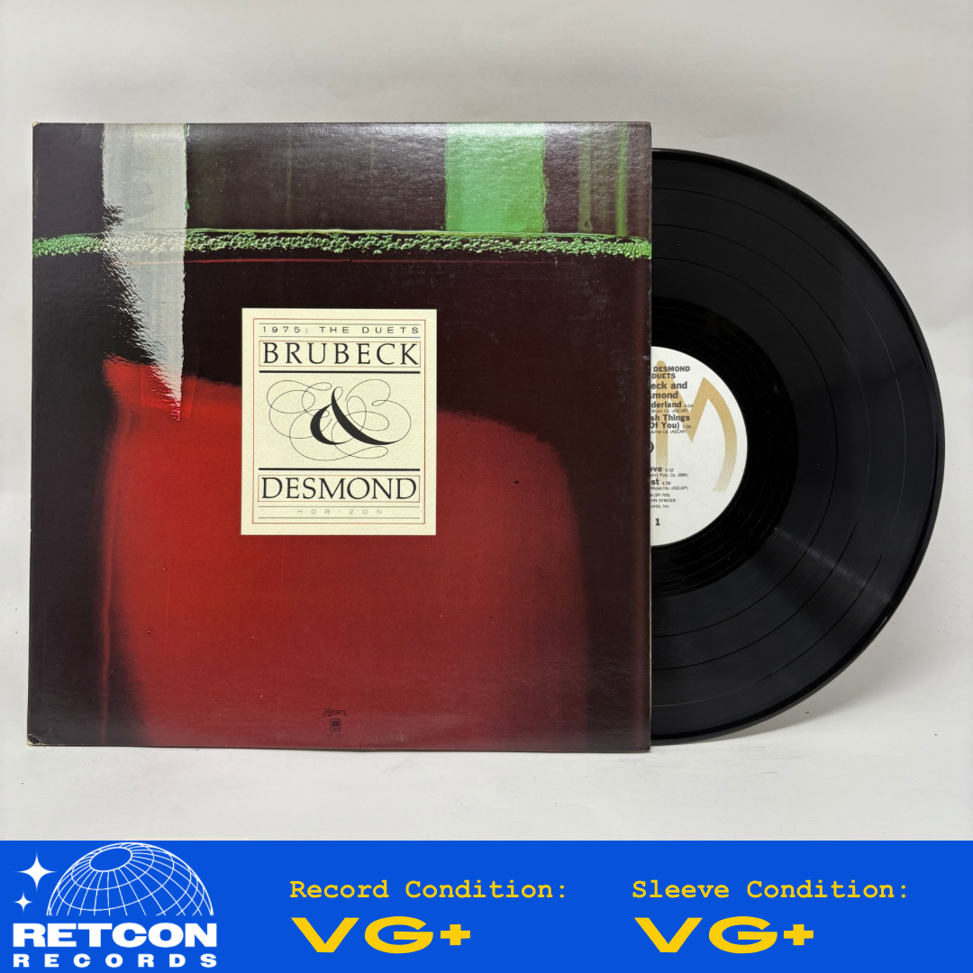 Dave Brubeck, Paul Desmond : Brubeck & Desmond 1975: The Duets (LP,Album)