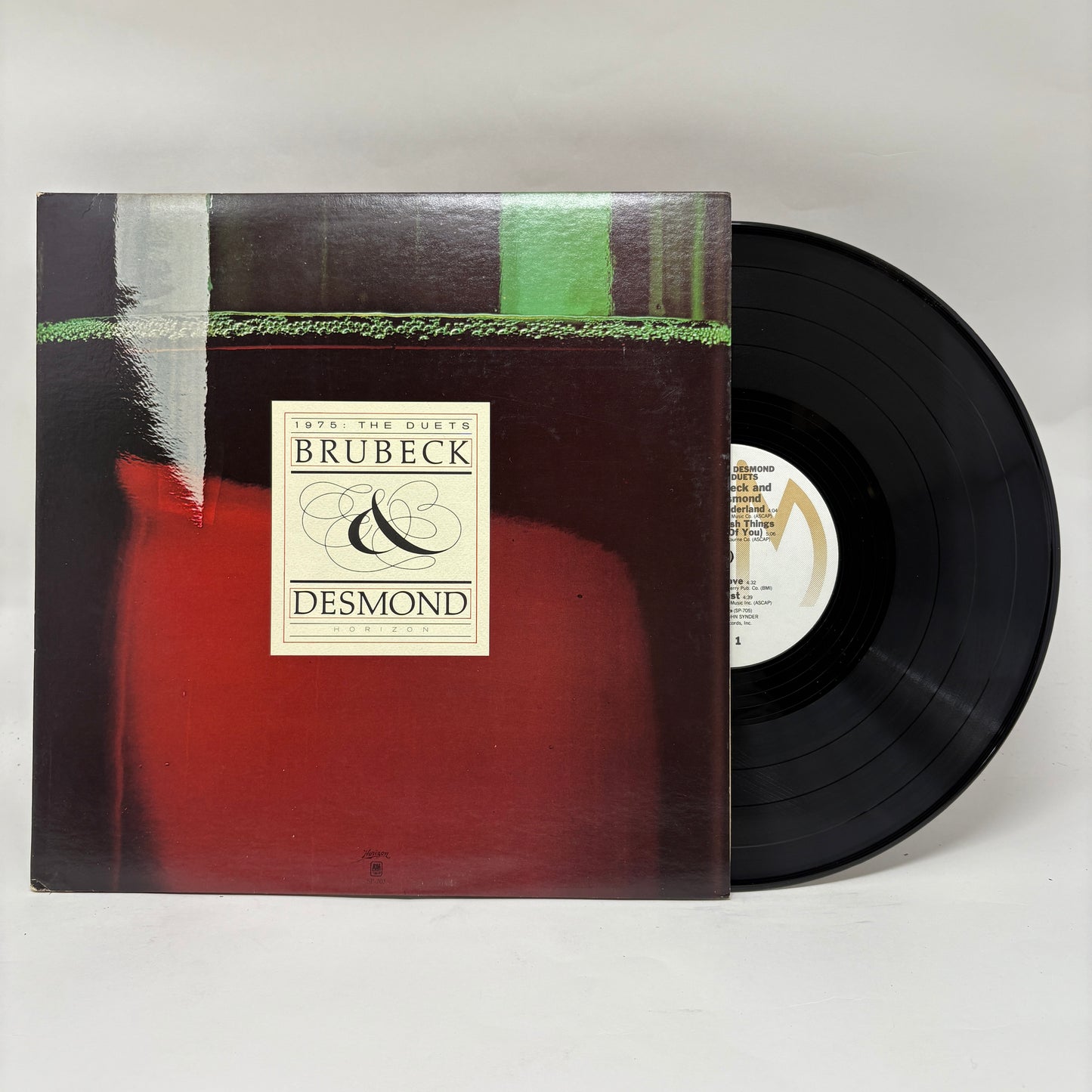 Dave Brubeck, Paul Desmond : Brubeck & Desmond 1975: The Duets (LP,Album)