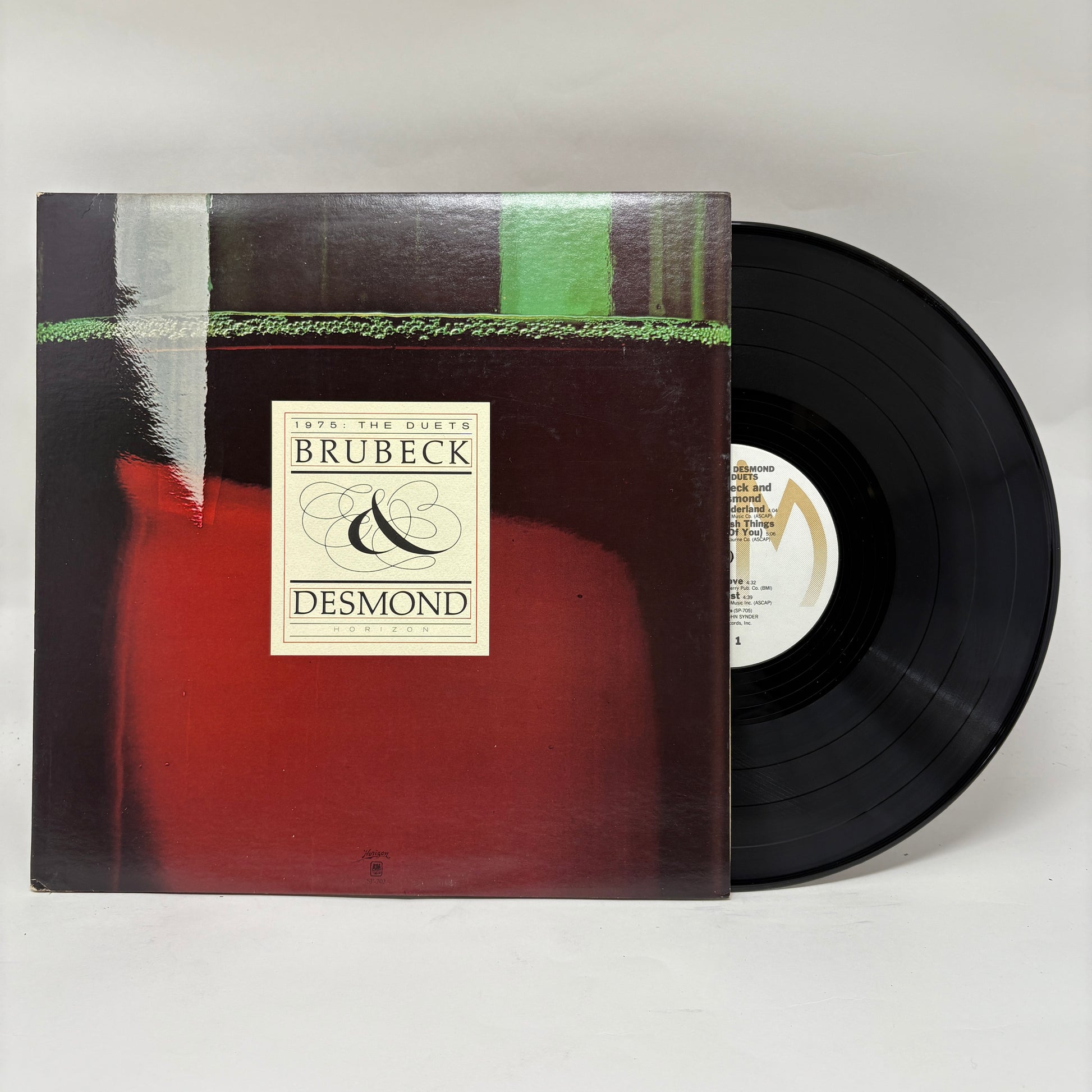 Dave Brubeck, Paul Desmond : Brubeck & Desmond 1975: The Duets (LP,Album)