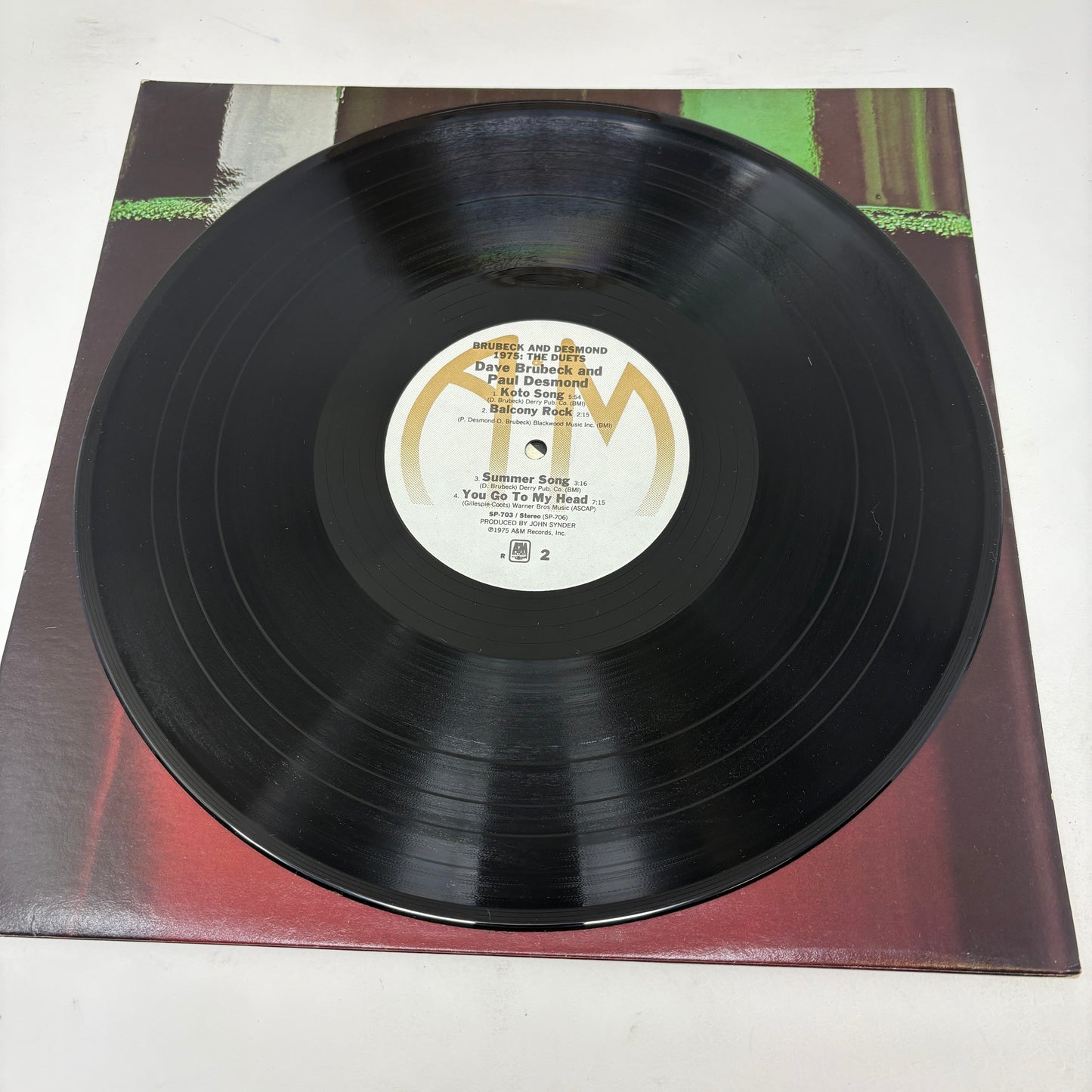 Dave Brubeck, Paul Desmond : Brubeck & Desmond 1975: The Duets (LP,Album)