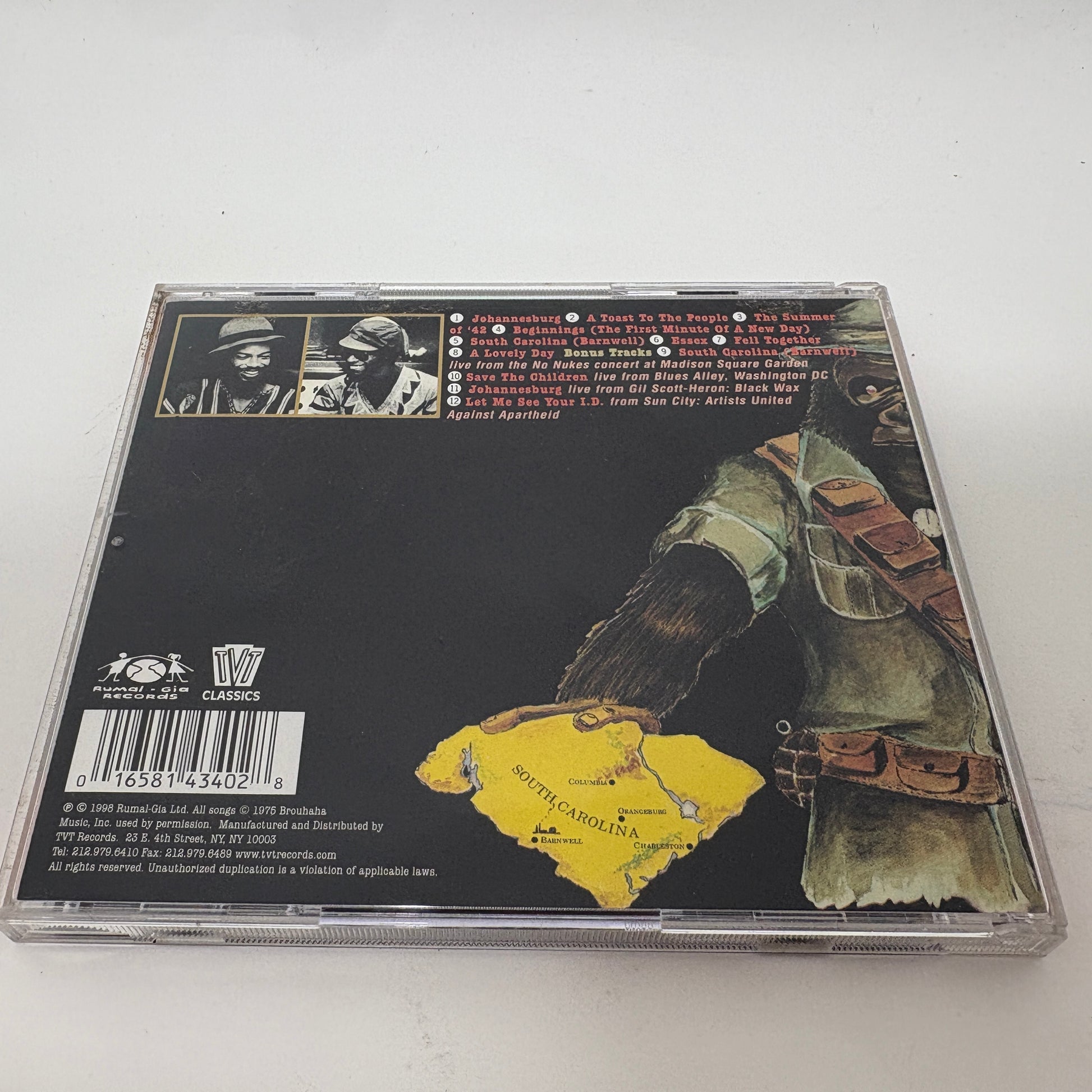 Gil Scott-Heron & Brian Jackson : From South Africa To South Carolina (Album,Reissue,Remastered)