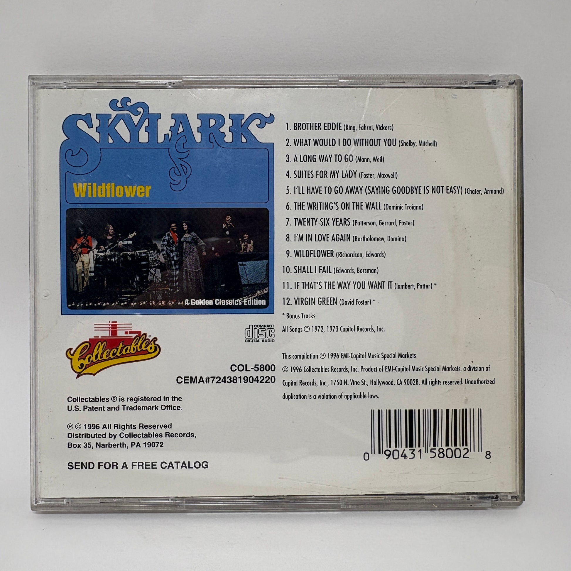 Skylark (3) : Wildflower (Album,Reissue)