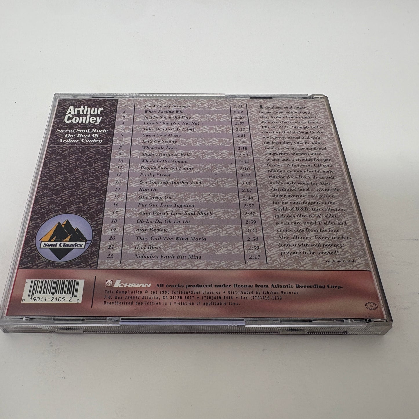 Arthur Conley : Sweet Soul Music The Best Of Arthur Conley (Compilation)