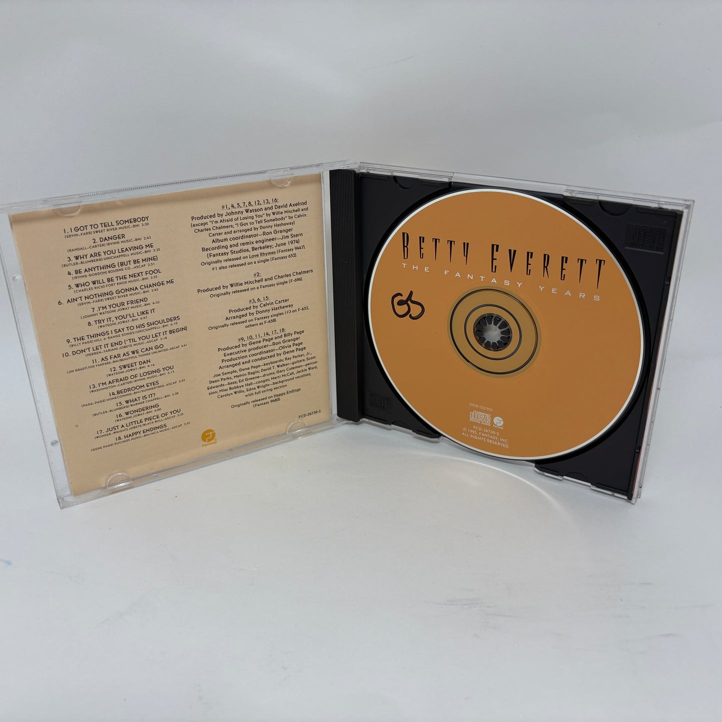 Betty Everett : The Fantasy Years (Compilation)