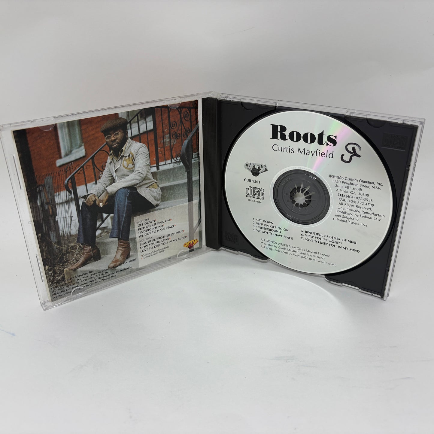 Curtis Mayfield : Roots (Album,Reissue)