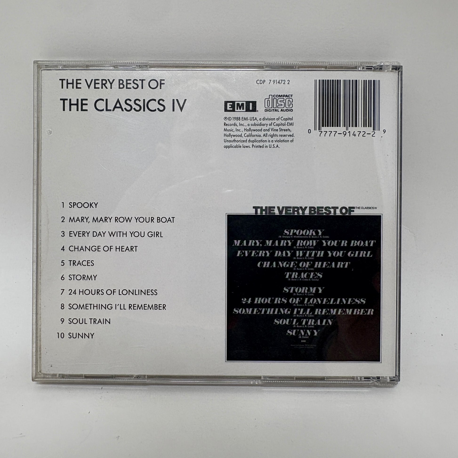 The Classics IV : The Very Best Of The Classics IV (Compilation,Reissue)