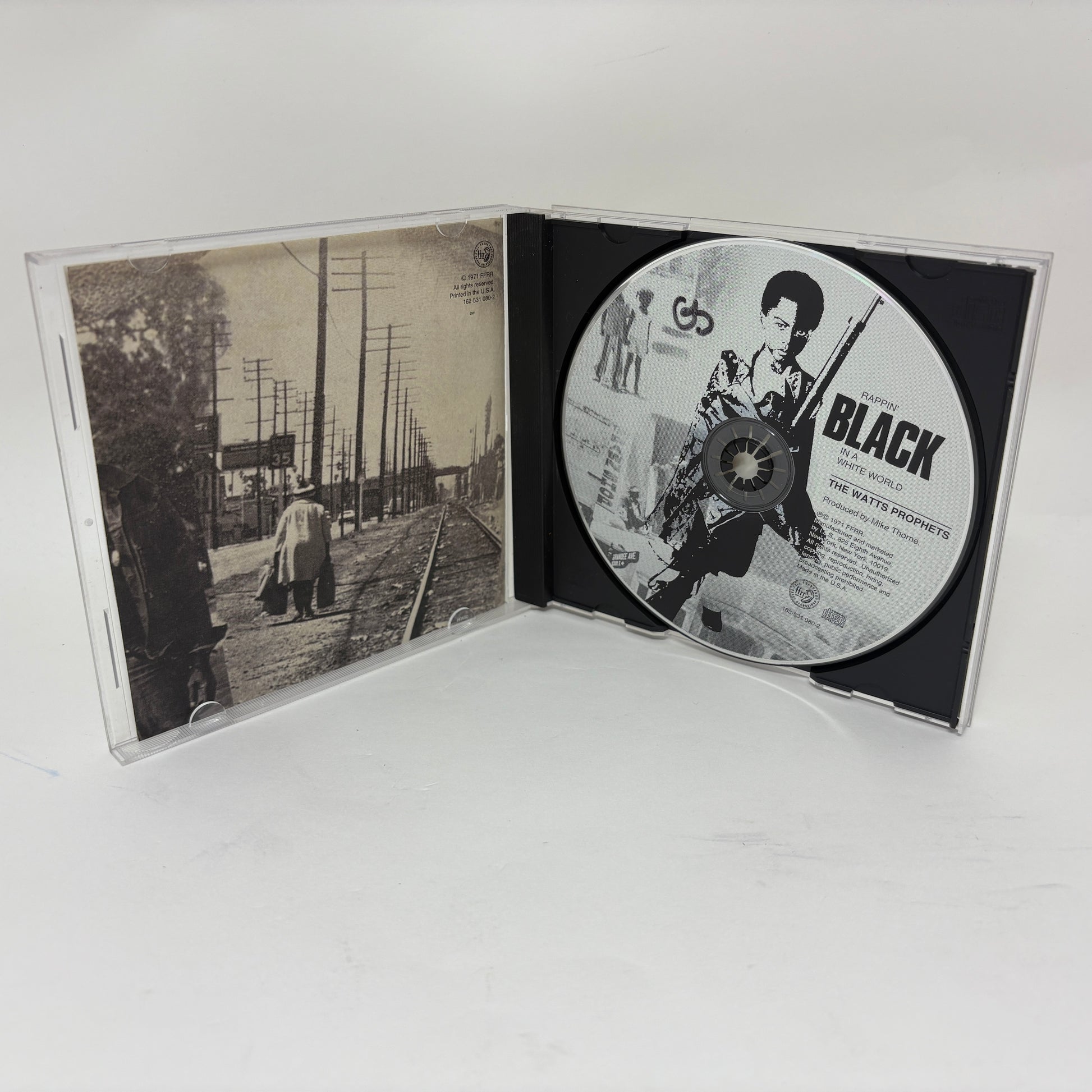 The Watts Prophets : Rappin' Black In A White World (Mini-Album)