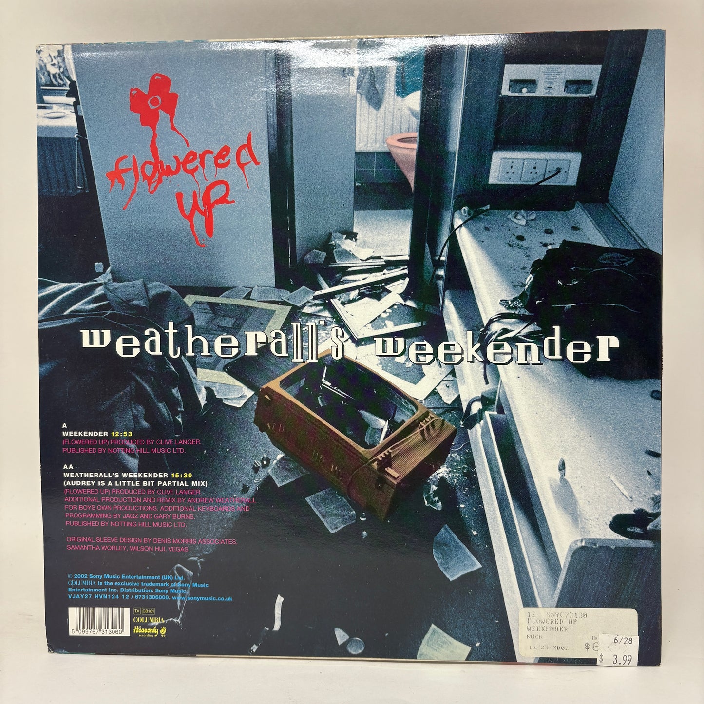 Flowered Up : Weekender (12",33 ⅓ RPM,Reissue)