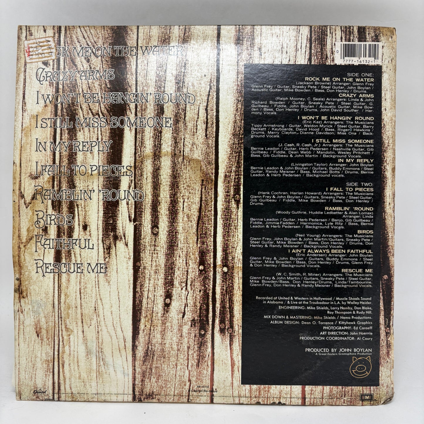 Linda Ronstadt : Linda Ronstadt (LP,Album,Reissue)