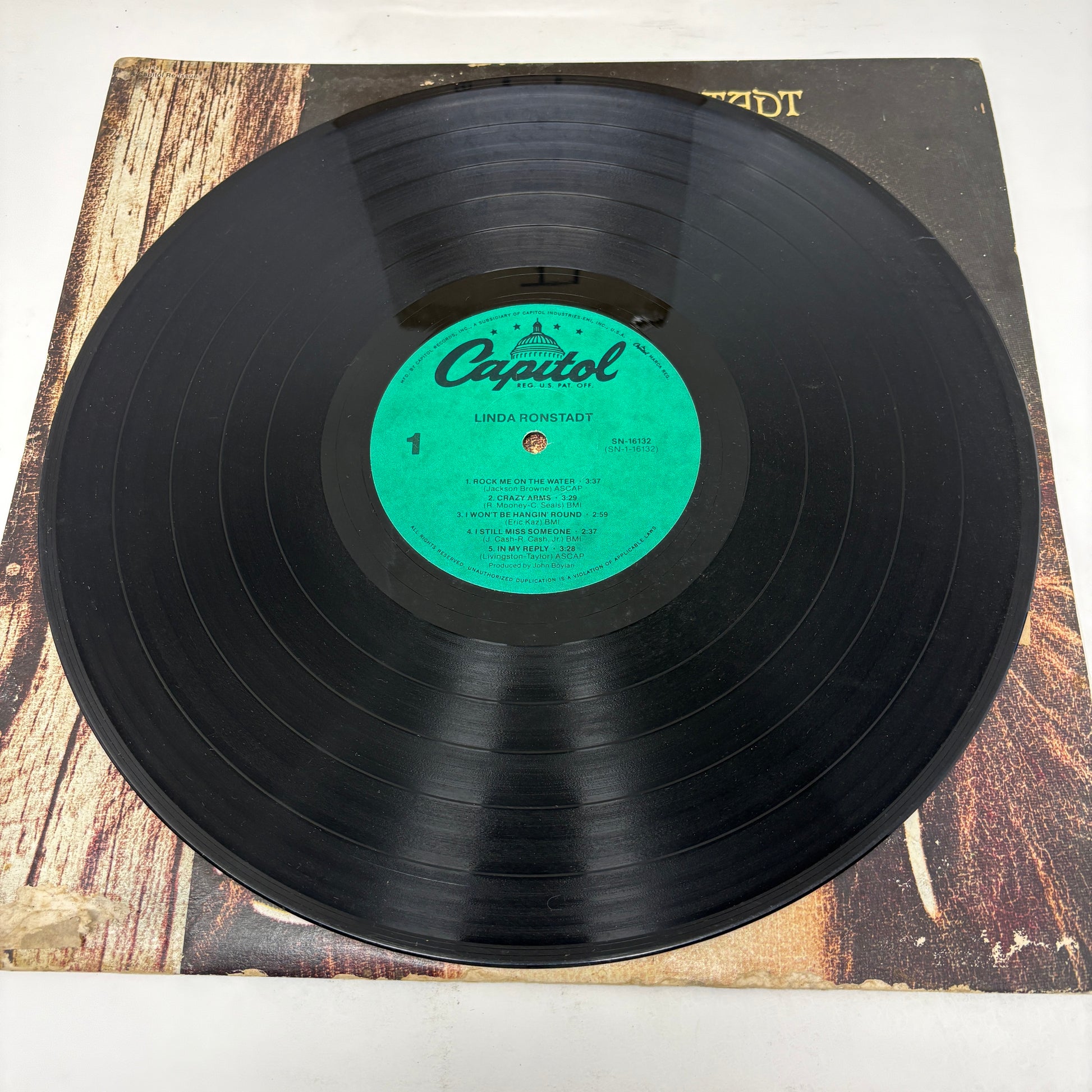 Linda Ronstadt : Linda Ronstadt (LP,Album,Reissue)