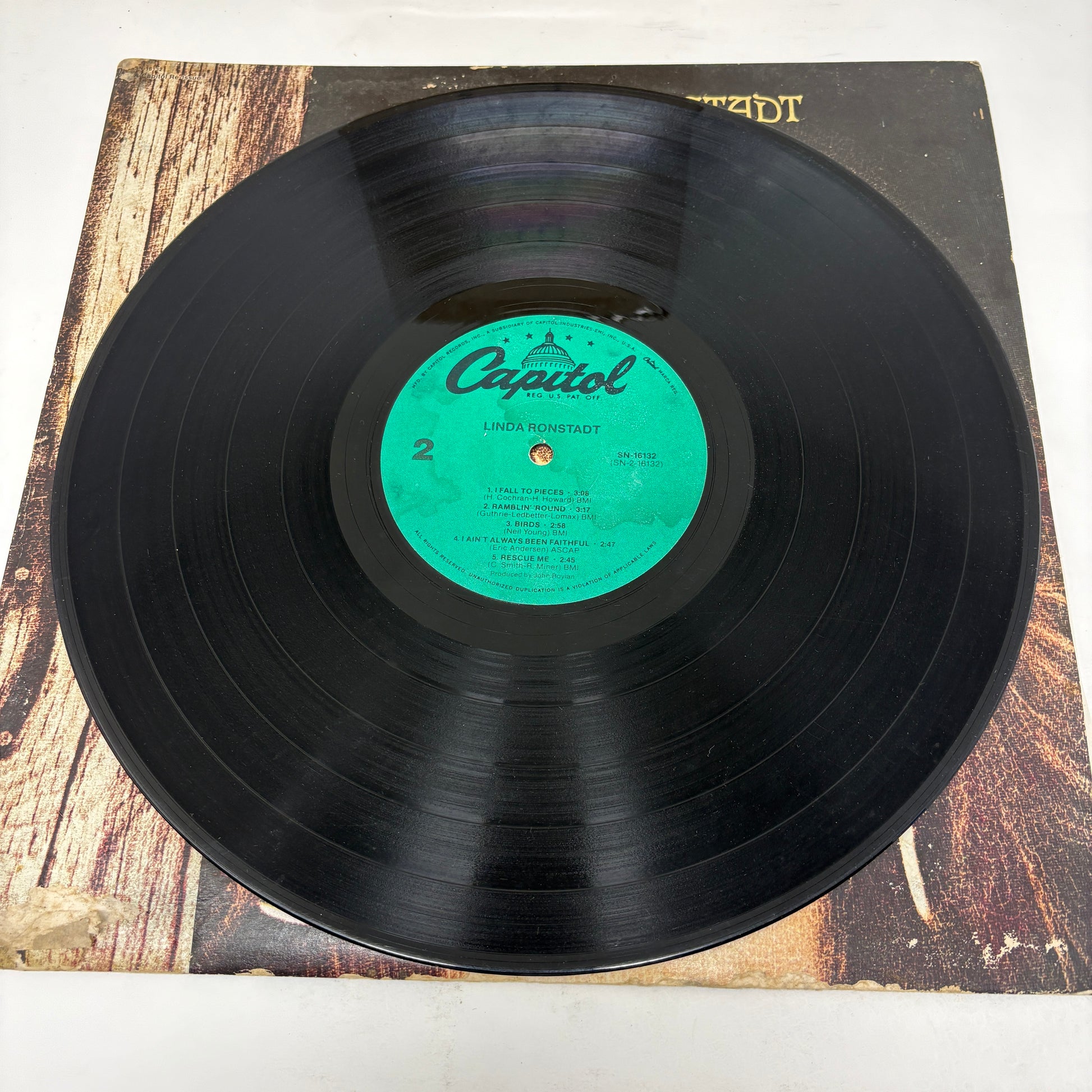 Linda Ronstadt : Linda Ronstadt (LP,Album,Reissue)