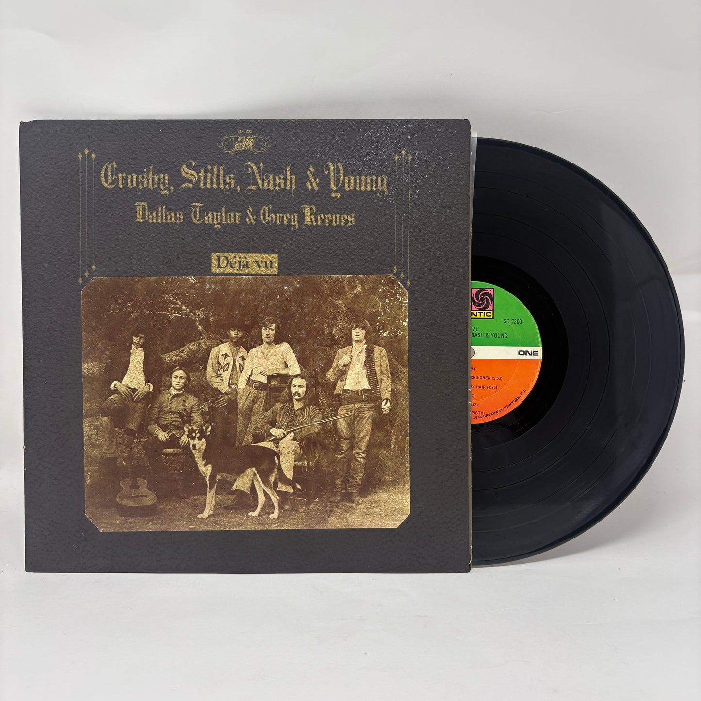 Crosby, Stills, Nash & Young : Déjà Vu (LP,Album,Stereo)