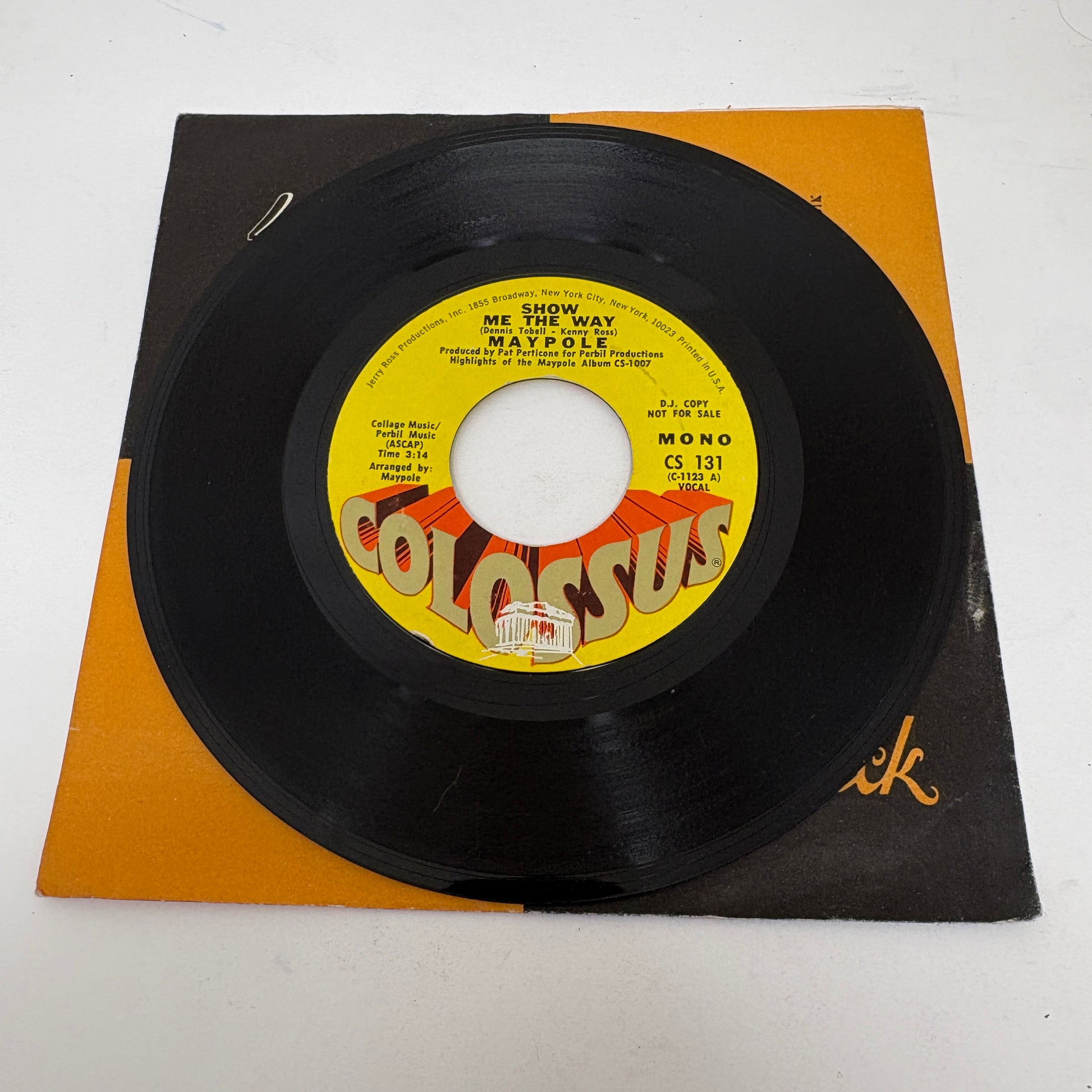 Maypole : Show Me The Way (7")