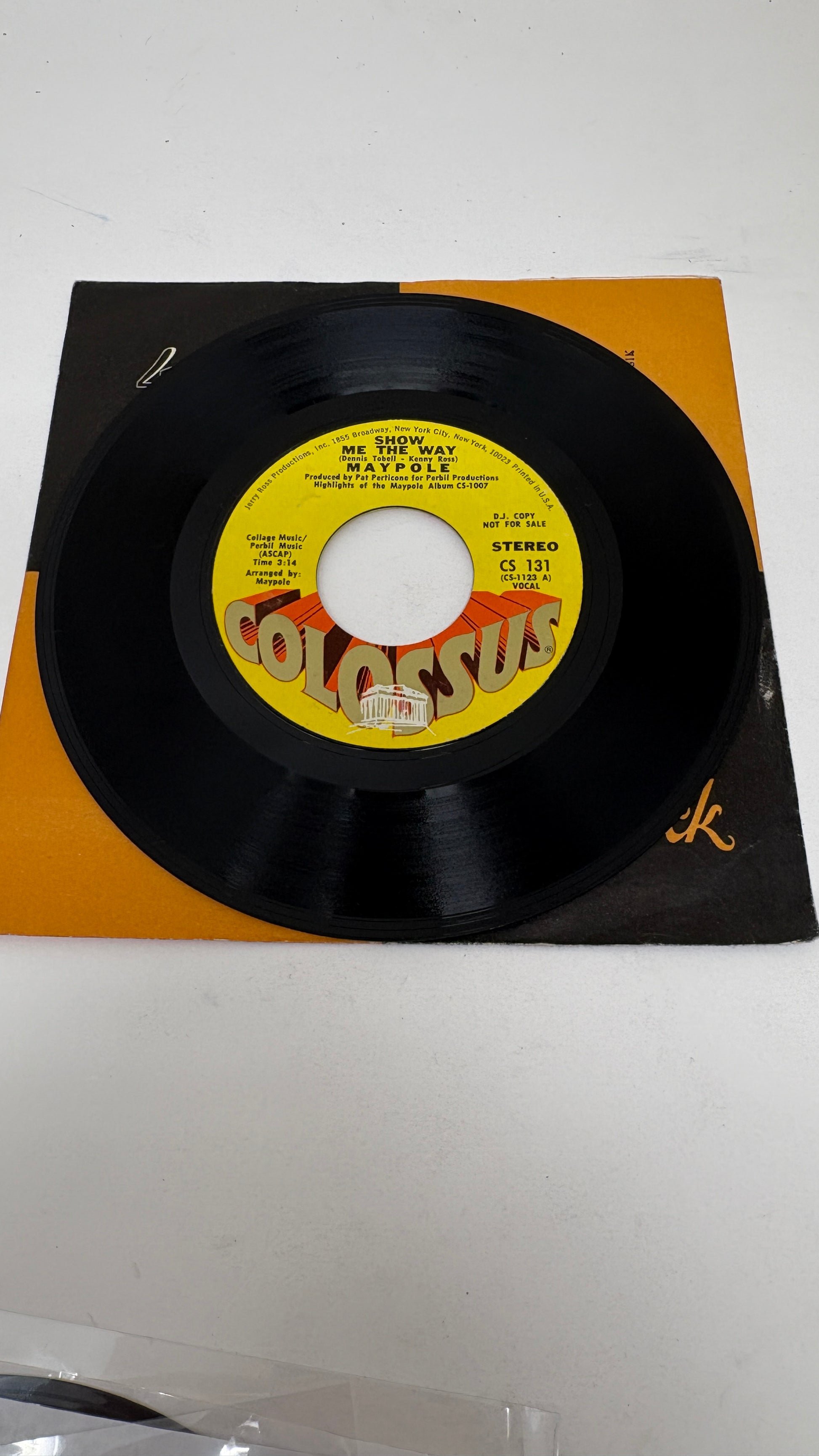 Maypole : Show Me The Way (7")