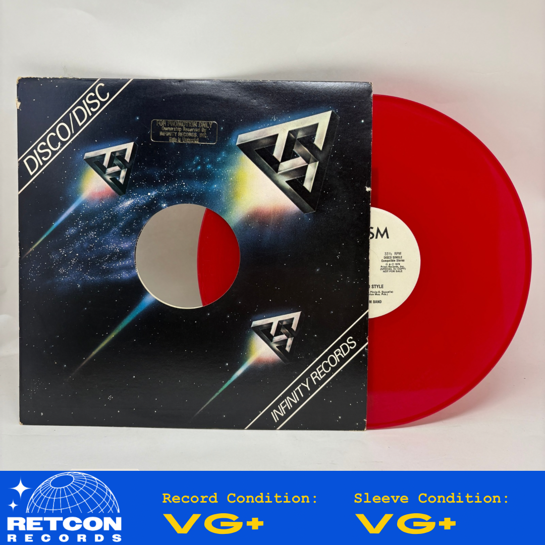 Erotic Drum Band : Love Disco Style / Jerky Rhythm (12",33 ⅓ RPM,Promo)