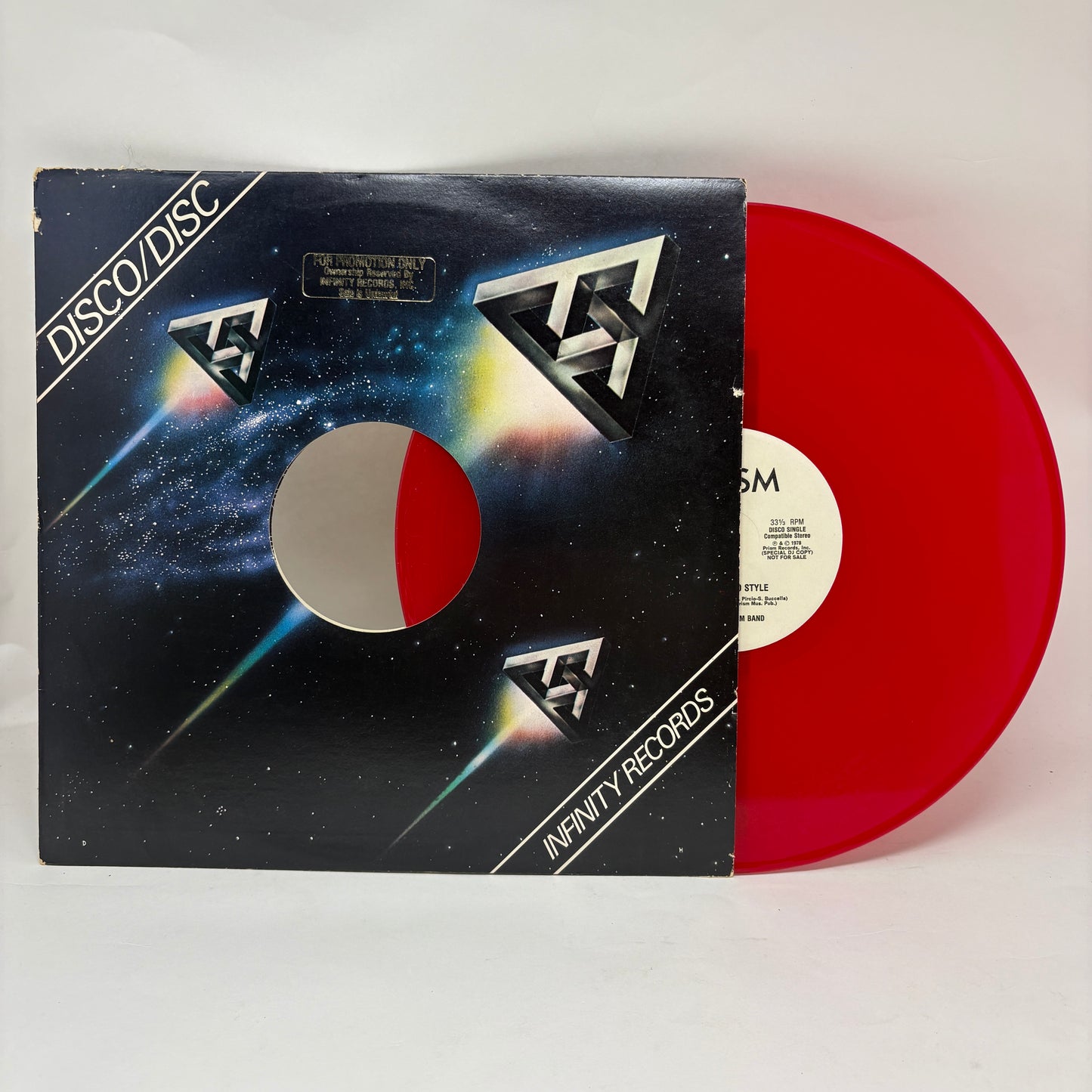 Erotic Drum Band : Love Disco Style / Jerky Rhythm (12",33 ⅓ RPM,Promo)