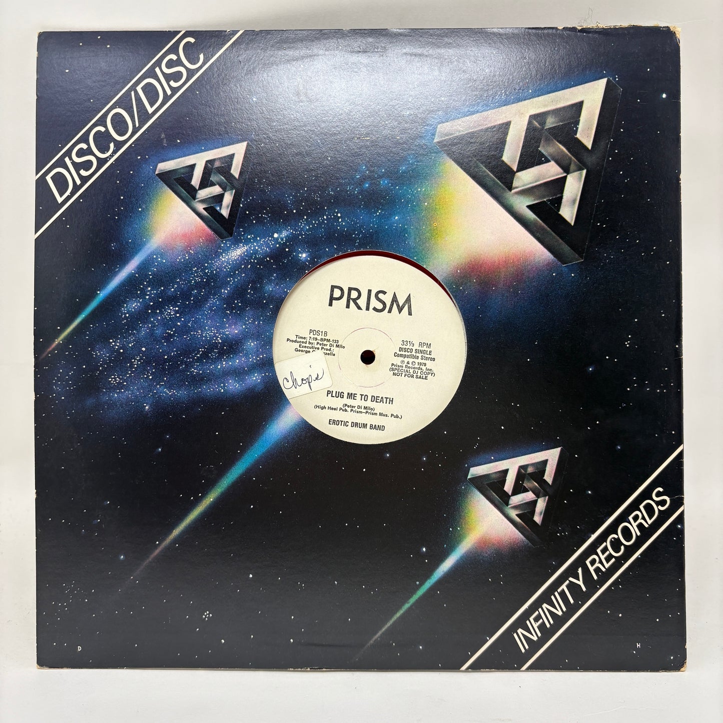 Erotic Drum Band : Love Disco Style / Jerky Rhythm (12",33 ⅓ RPM,Promo)