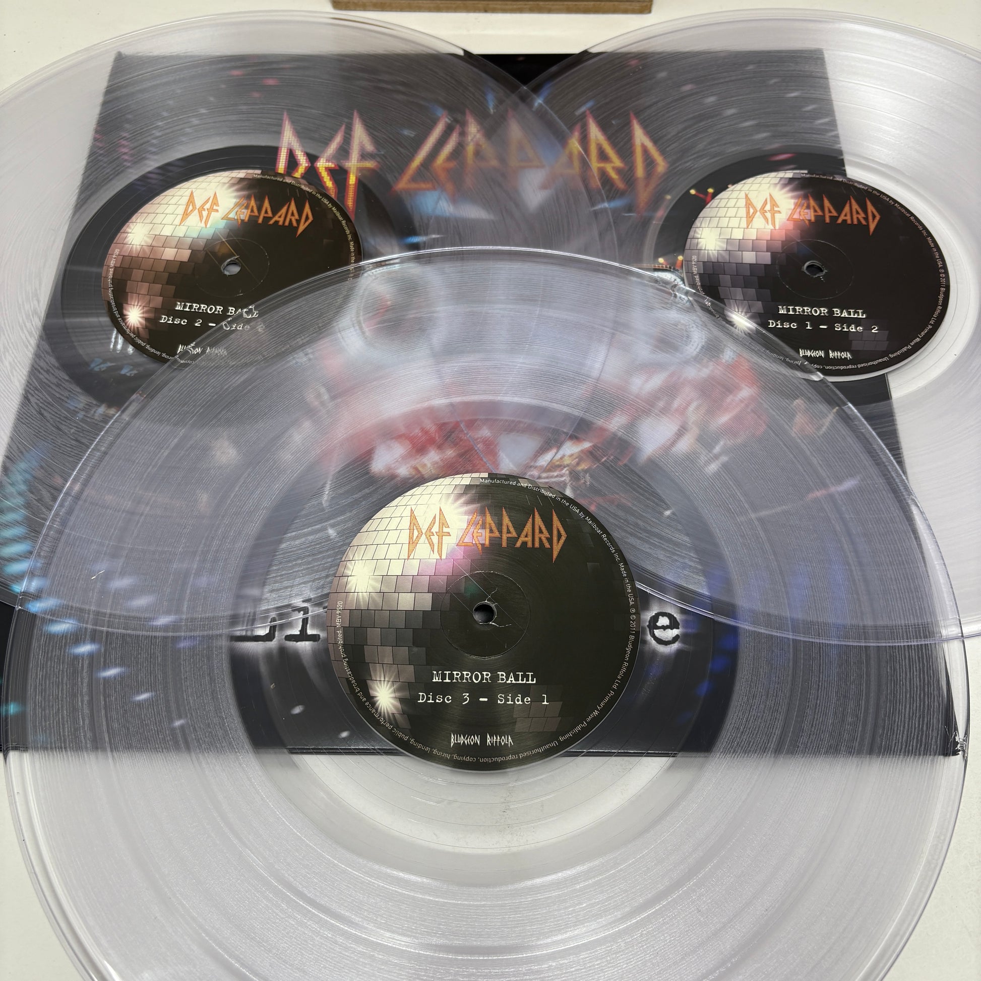 Def Leppard : Mirror Ball - Live & More (LP,Limited Edition)