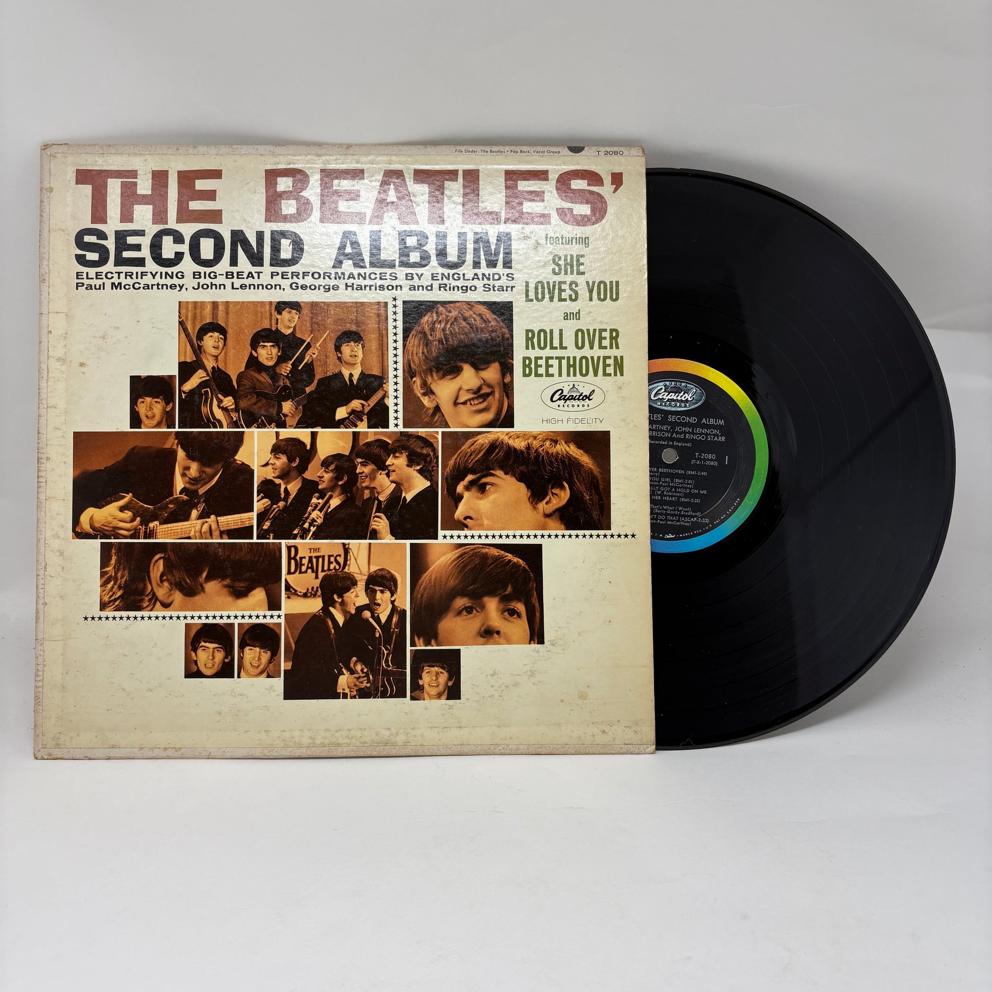 The Beatles : The Beatles' Second Album (LP,Album,Mono)