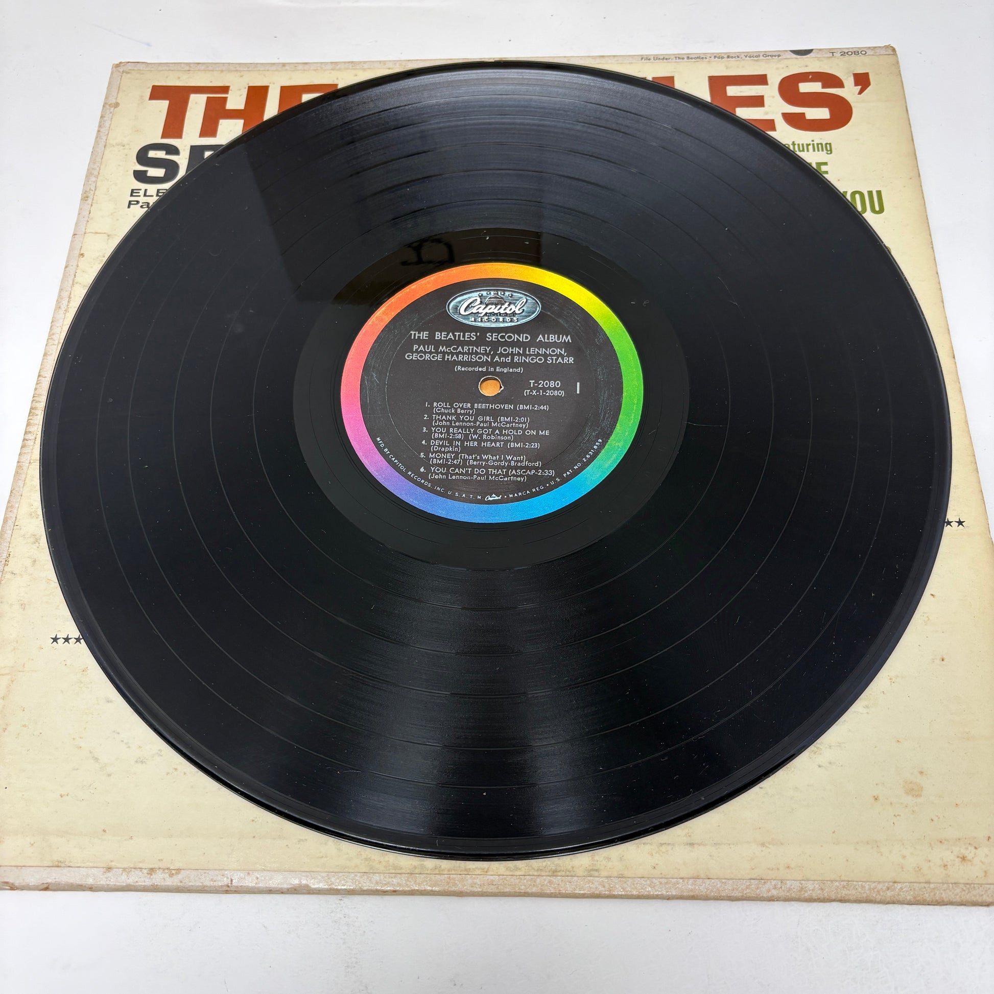 The Beatles : The Beatles' Second Album (LP,Album,Mono)