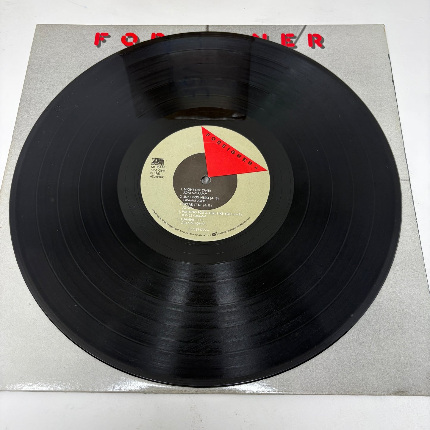 Foreigner : 4 (LP,Album,Club Edition)