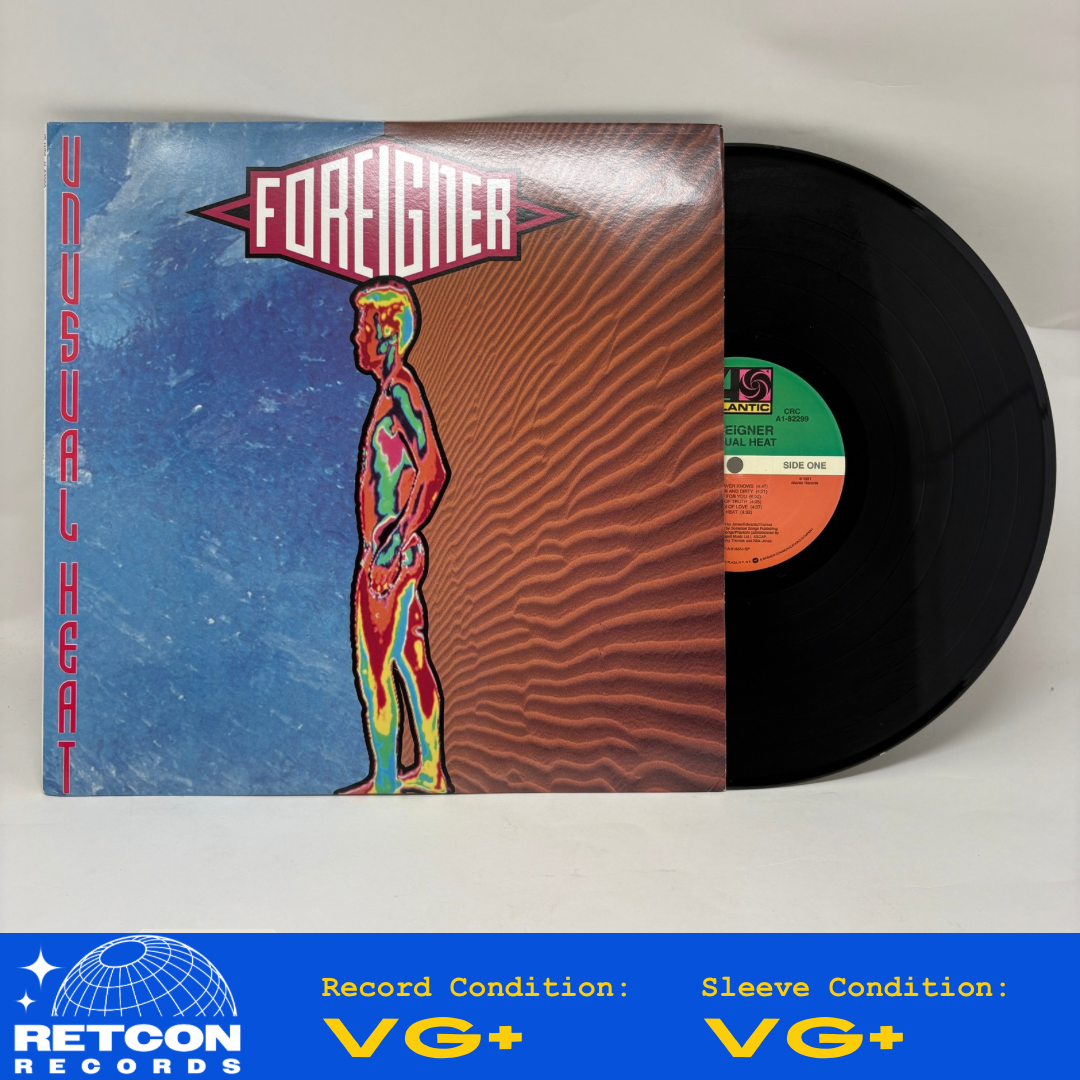 Foreigner : Unusual Heat (LP,Album,Club Edition,Stereo)