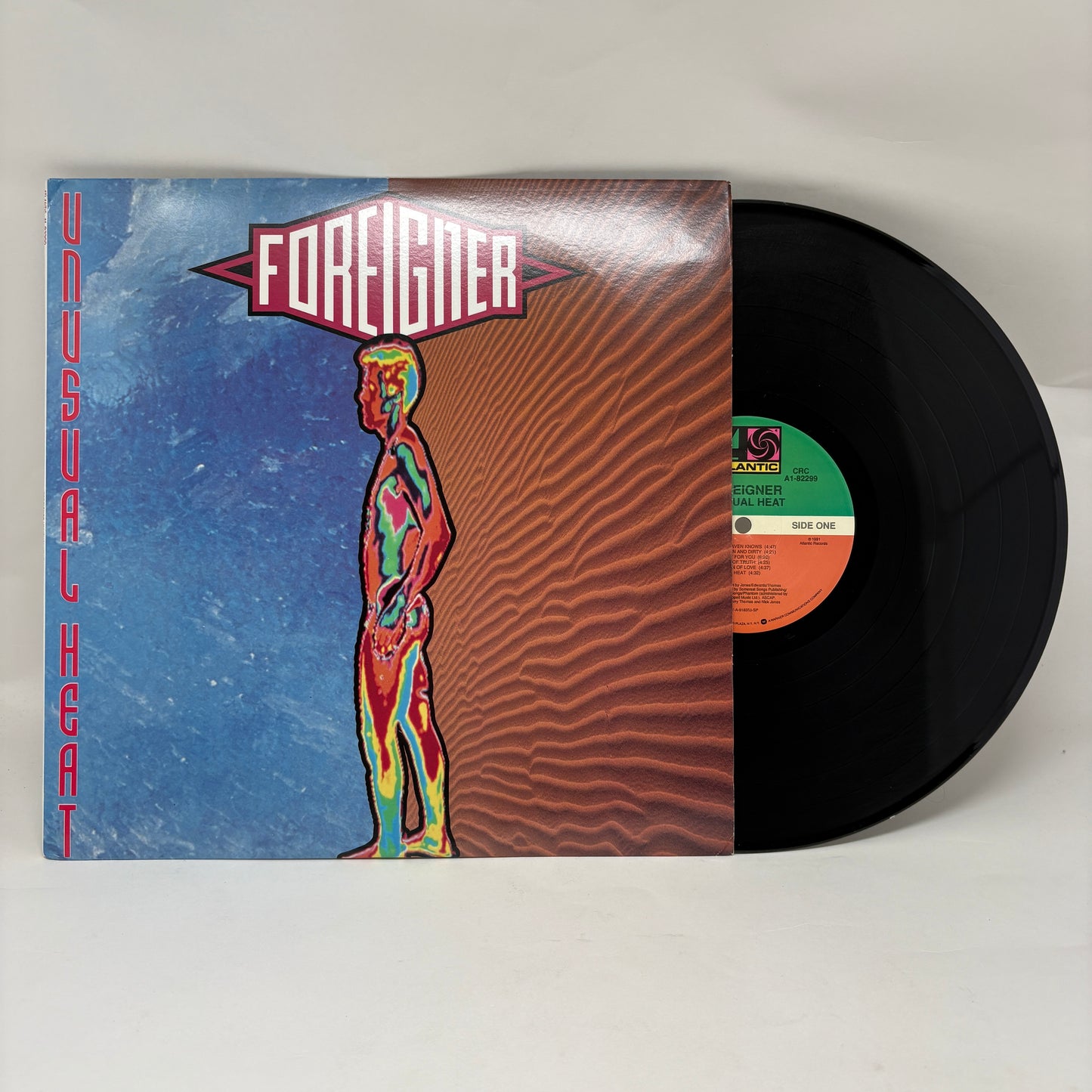 Foreigner : Unusual Heat (LP,Album,Club Edition,Stereo)