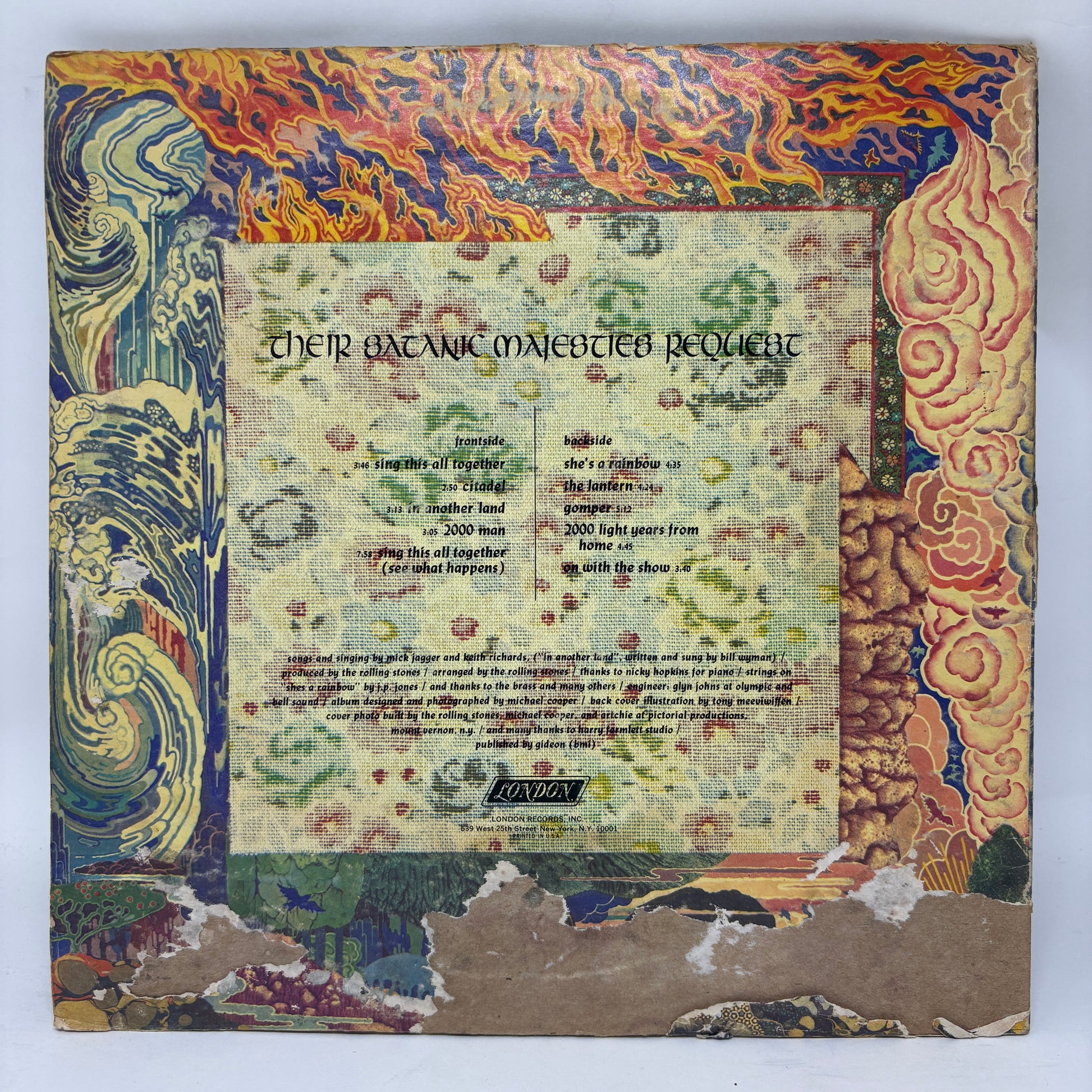 The Rolling Stones : Their Satanic Majesties Request (LP,Album)