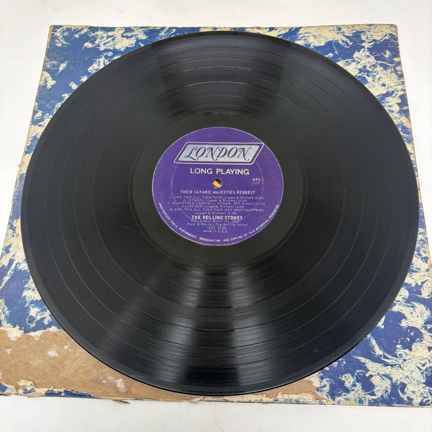 The Rolling Stones : Their Satanic Majesties Request (LP,Album)