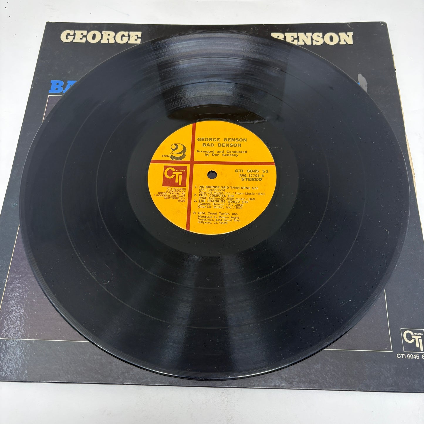 George Benson : Bad Benson (LP,Album,Stereo)