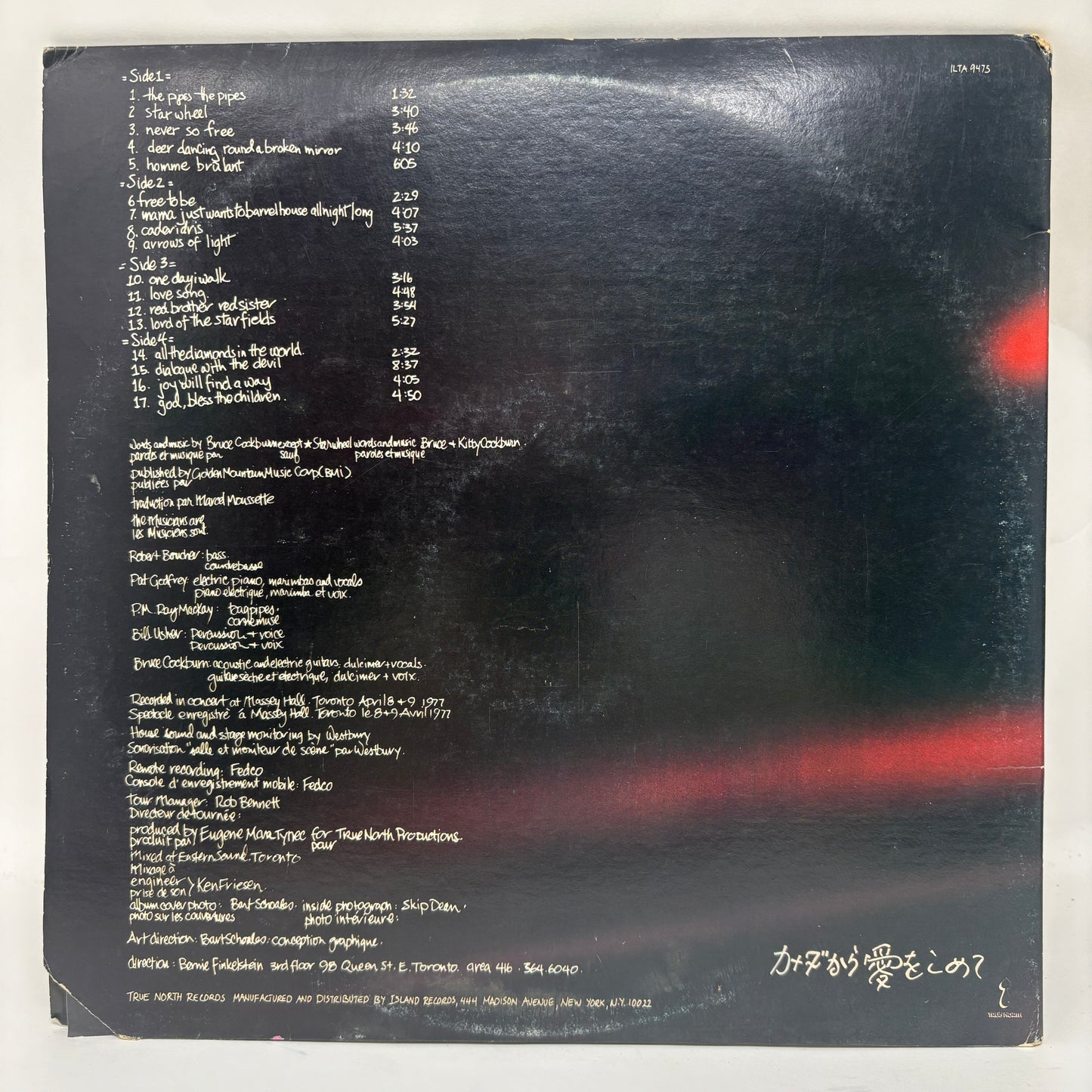 Bruce Cockburn : Circles In The Stream (LP,Album)