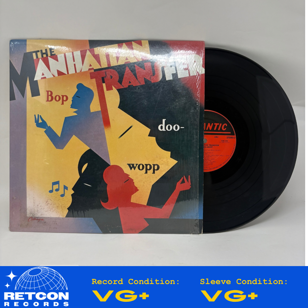 The Manhattan Transfer : Bop Doo-Wopp (LP,Album,Club Edition,Stereo)